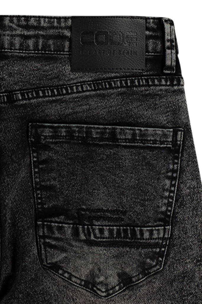 Skinny Fit _ 146078 _ Washed Black