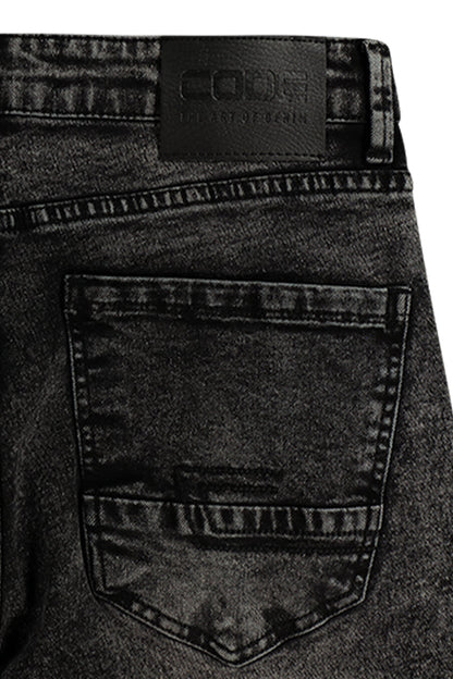 Skinny Fit _ 146078 _ Washed Black