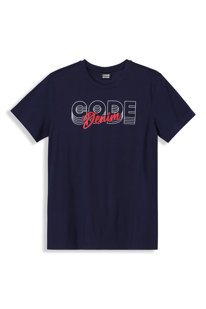 Graphic T-Shirt _ 163868 _ Navy
