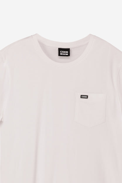 Crew Neck T-Shirt with Pocket