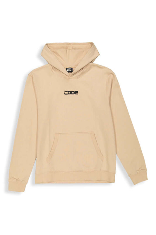 Fleece Hoodie _ 156655 _ Pumice Stone