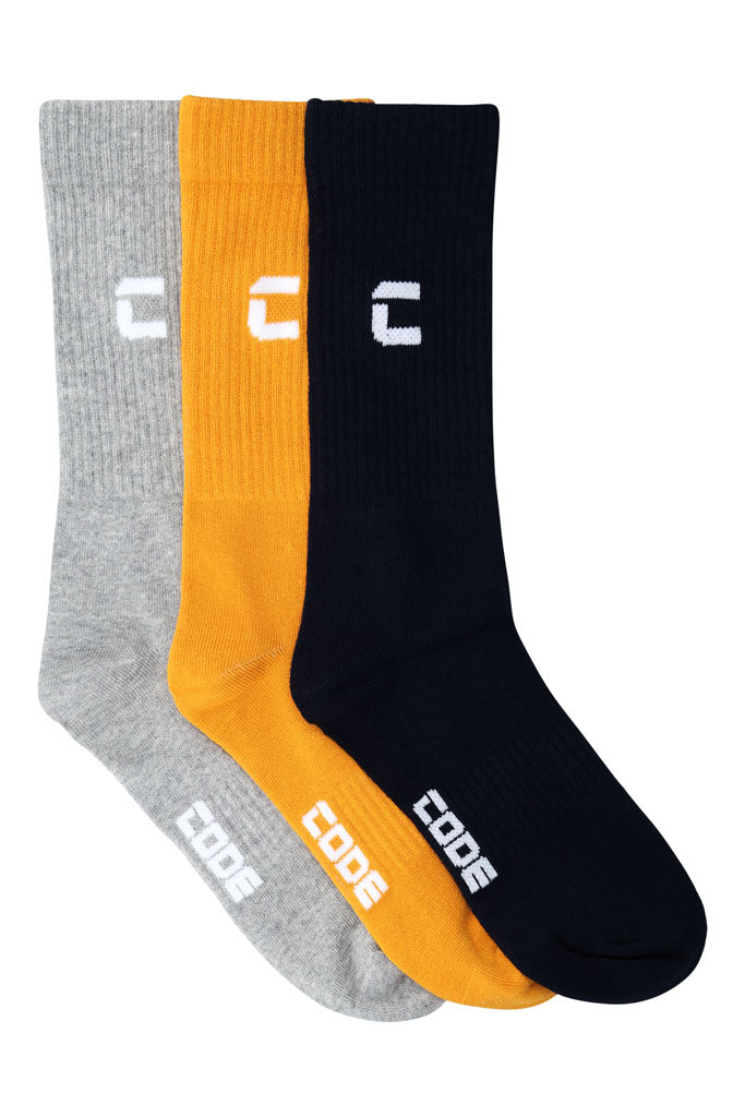 3-Pack Tube Socks