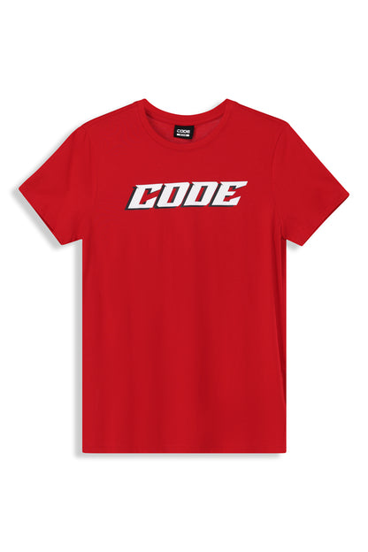 Graphic T-Shirt _ 163858 _ Fire Red