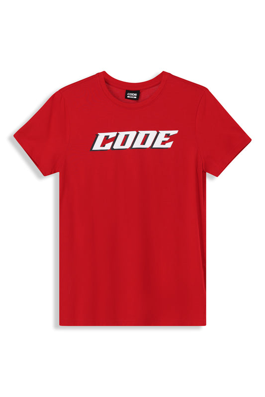 Graphic T-Shirt _ 163858 _ Fire Red