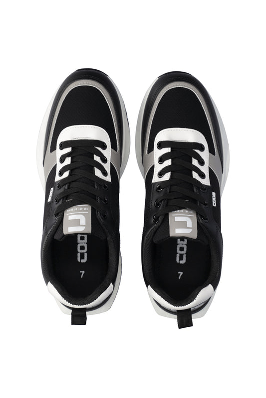 Branded Runner Sneaker _ 141984 _ Black