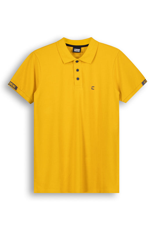 Pique Golfer _ 142118 _ Yellow