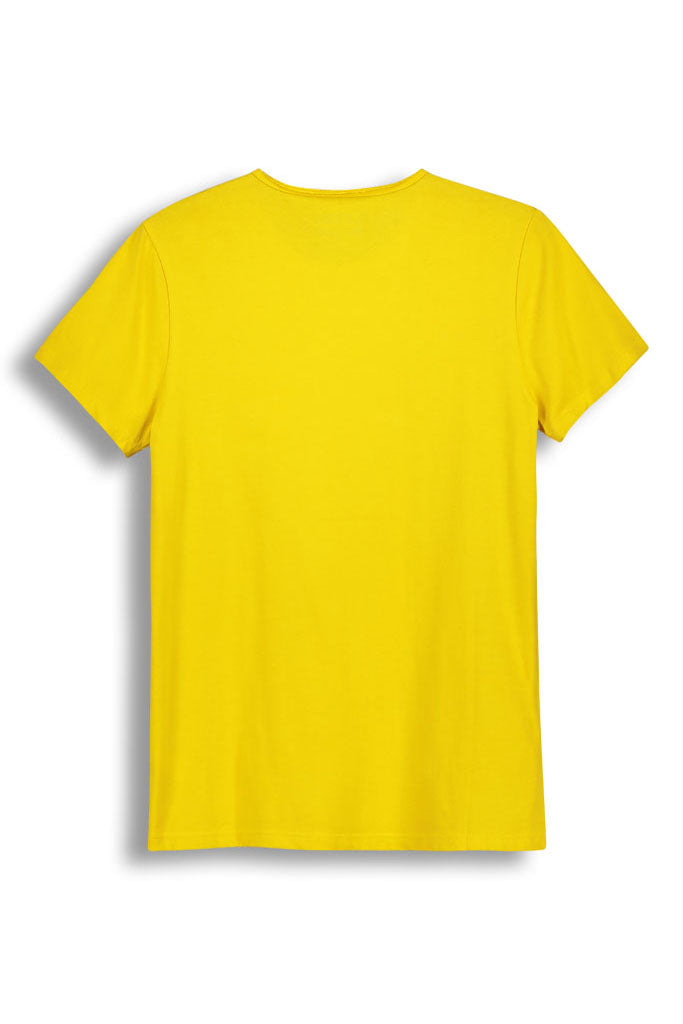 T-Shirt With Pocket _ 142192 _ Yellow