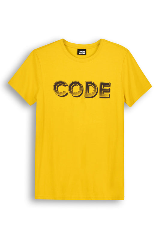 Logo Graphic T-Shirt _ 142688 _ Yellow