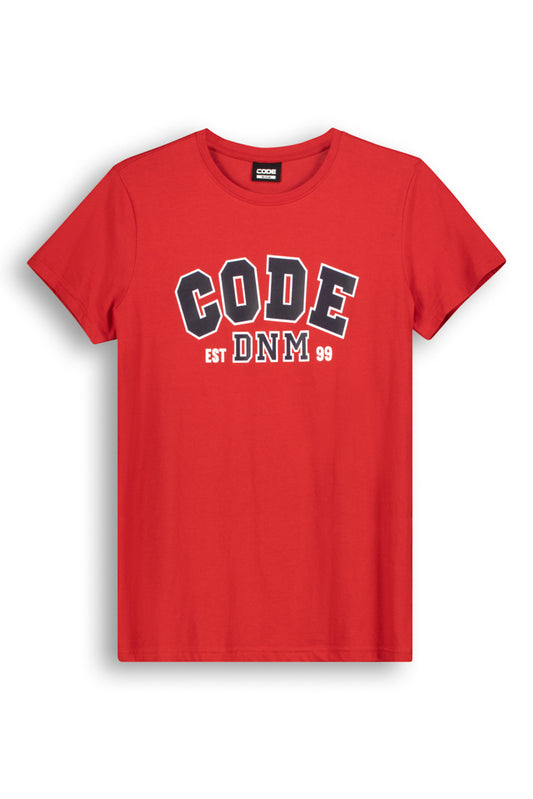 Logo Graphic T-Shirt _ 142689 _ Deep Red