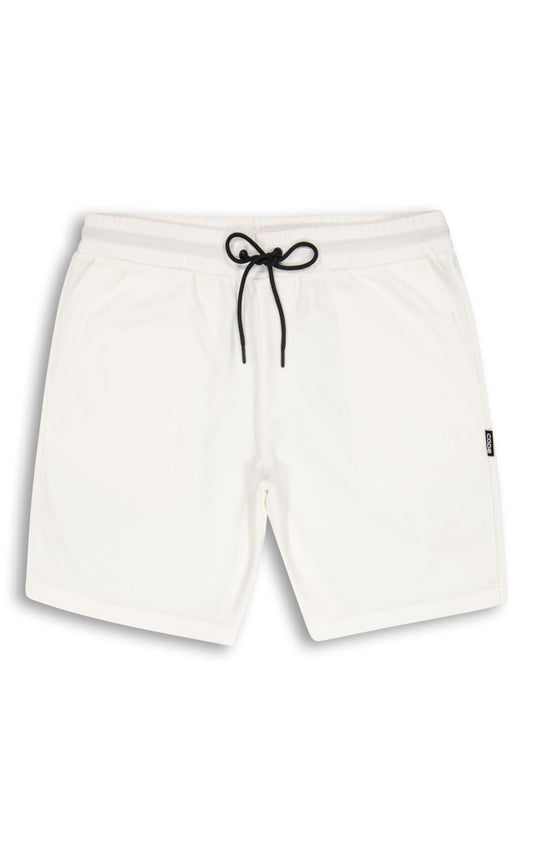 Textured Jog Shorts _ 143129 _ White