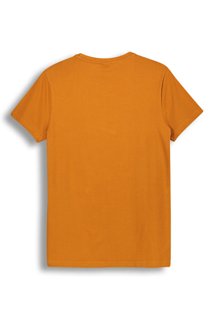 Graphic T-Shirt _ 143179 _ Deep Mustard