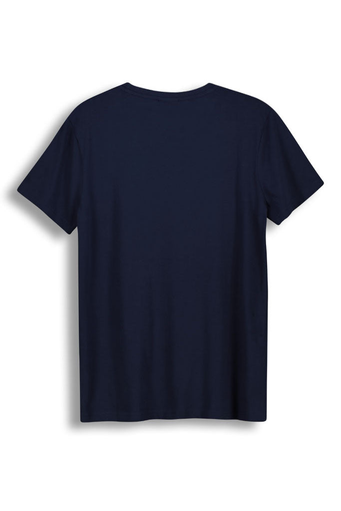 Graphic T-Shirt _ 143180 _ Blue Print