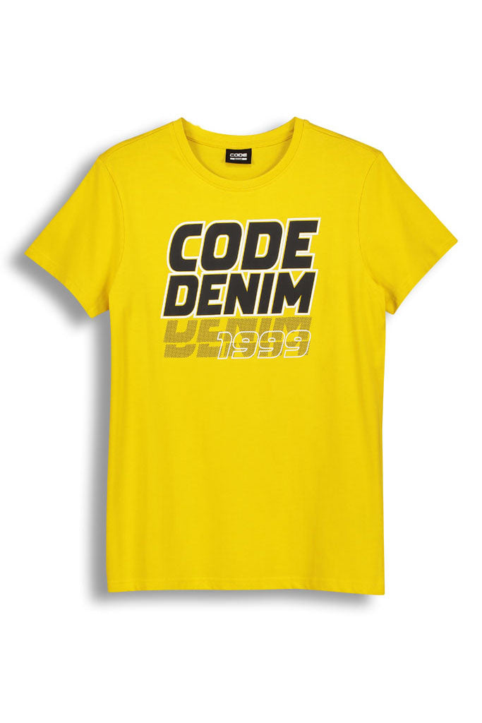 Graphic T-Shirt _ 143185 _ Bright Lemon
