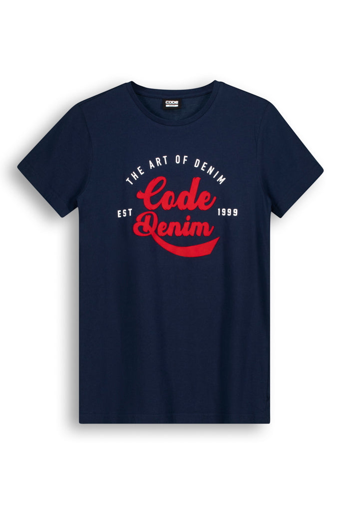 Graphic T-Shirt _ 144566 _ Blue Print