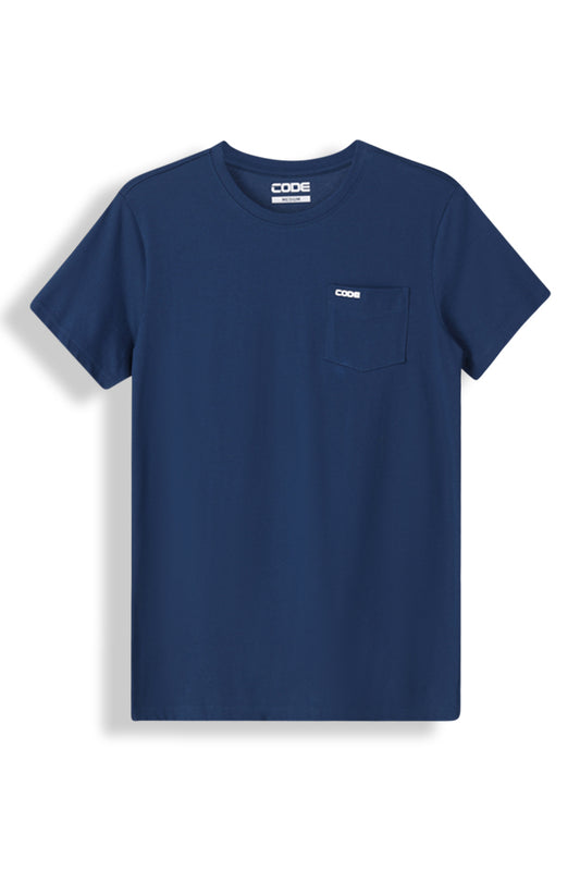 Basic T-shirt _ 146049 _ Opal Blue