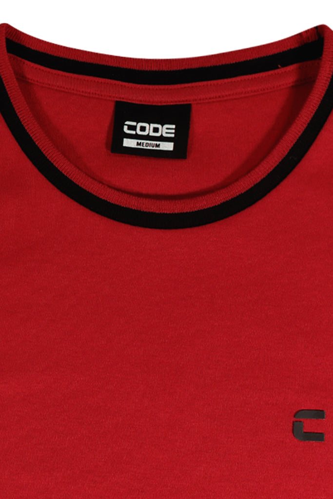 Core Long Sleeve T-Shirt _ 146082 _ Deep Red