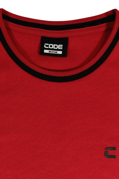 Core Long Sleeve T-Shirt _ 146082 _ Deep Red