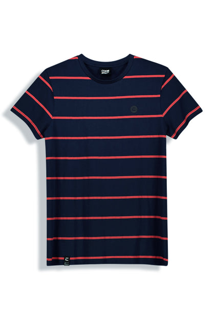 Striped T-Shirt _ 146453 _ Navy Multi