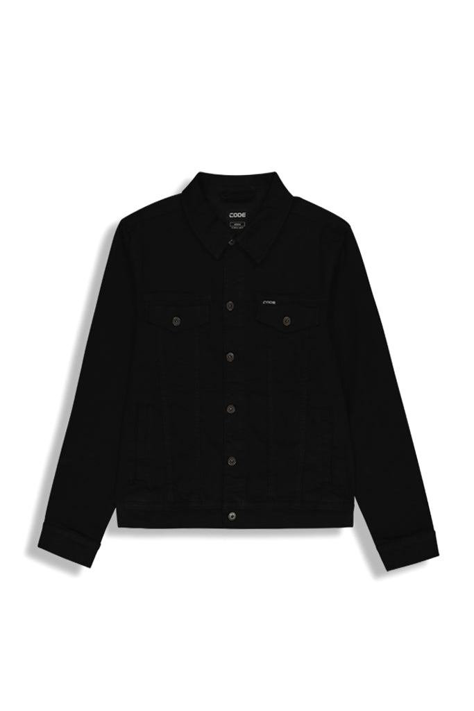 Denim Jacket _ 146732 _ Black