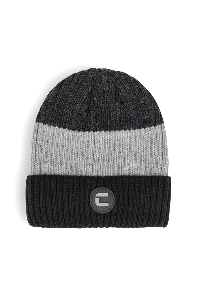Striped Beanie _ 147185 _ Black Multi