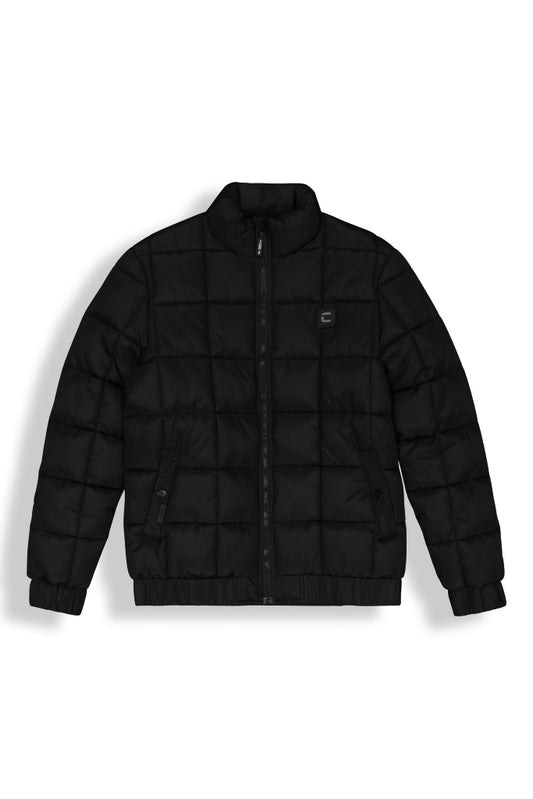 Quilted Puffer Jacket _ 147322 _ Black