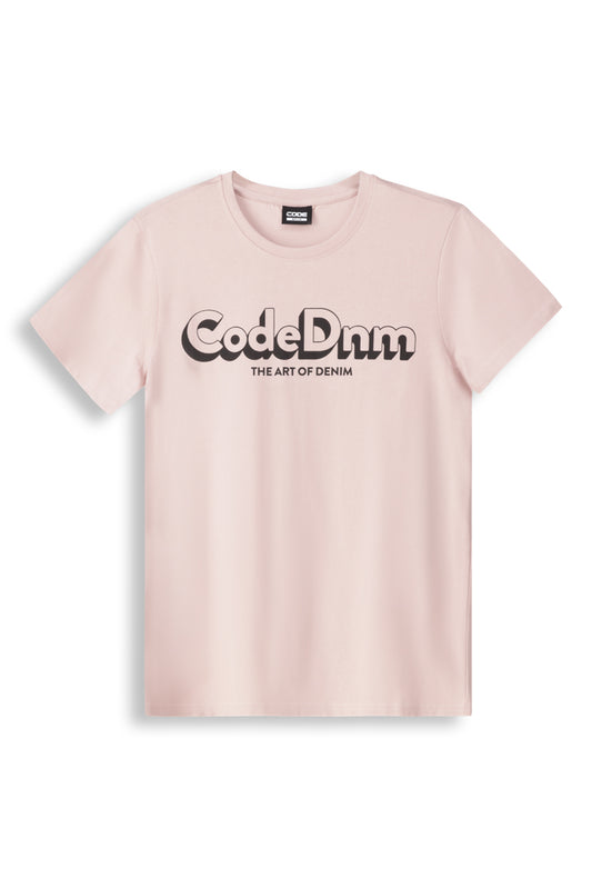 Graphic T-Shirt _ 147473 _ Dirty Pink