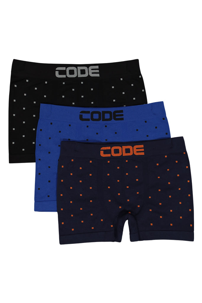 3-Pack Seamless Boxers _ 147506 _ Cobalt