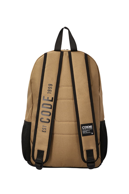 Branded Backpack _ 147524 _ Tan