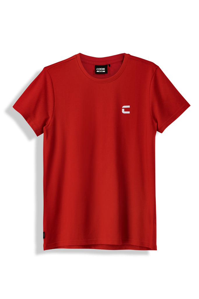 Pique T-Shirt _ 148963 _ Red