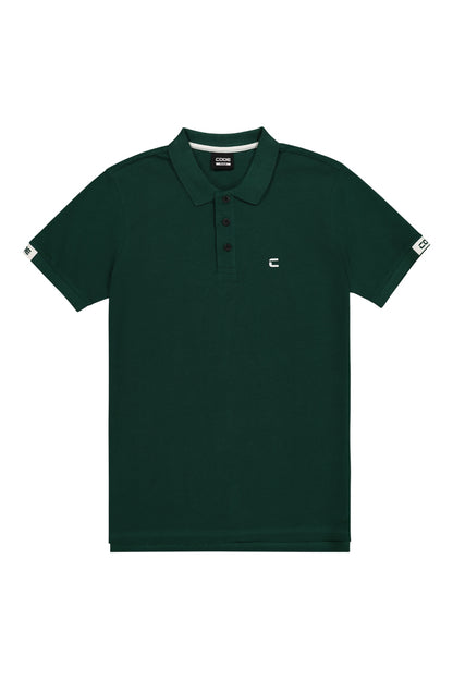 Pique Golfer _ 149291 _ Rain Forest Green