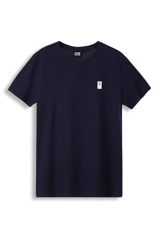 Crew Neck T-Shirt _ 151387 _ Navy