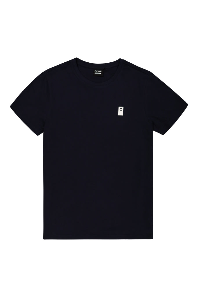 Crew Neck T-Shirt _ 151387 _ Navy