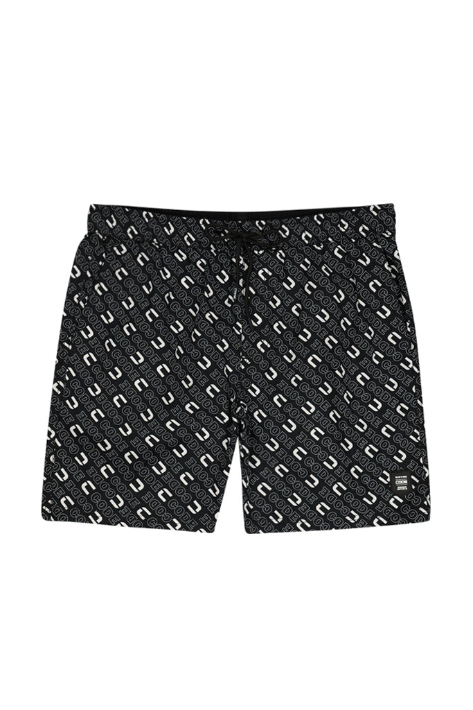 Pool Shorts _ 151460 _ Black Multi