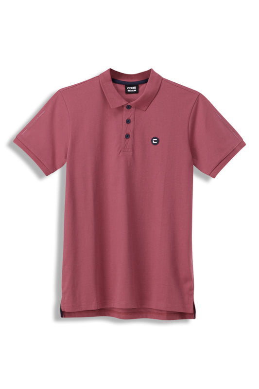 Knit Golfer _ 151561 _ Dark Rose