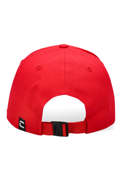 Logo Peak Cap _ 151615 _ Fire Red