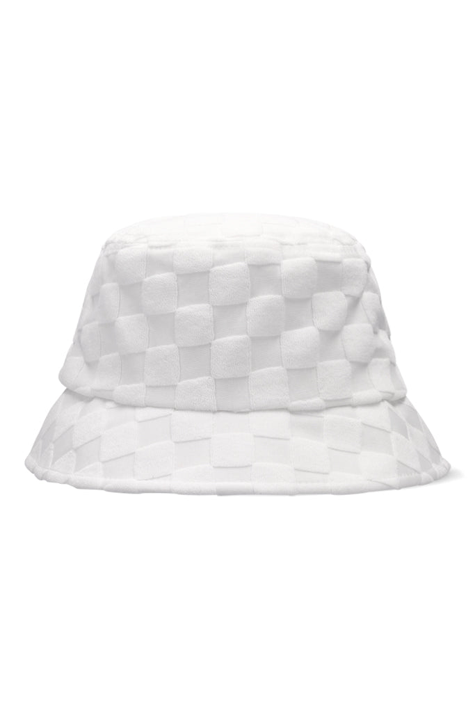 Terri Towel Bucket Hat _ 151622 _ White