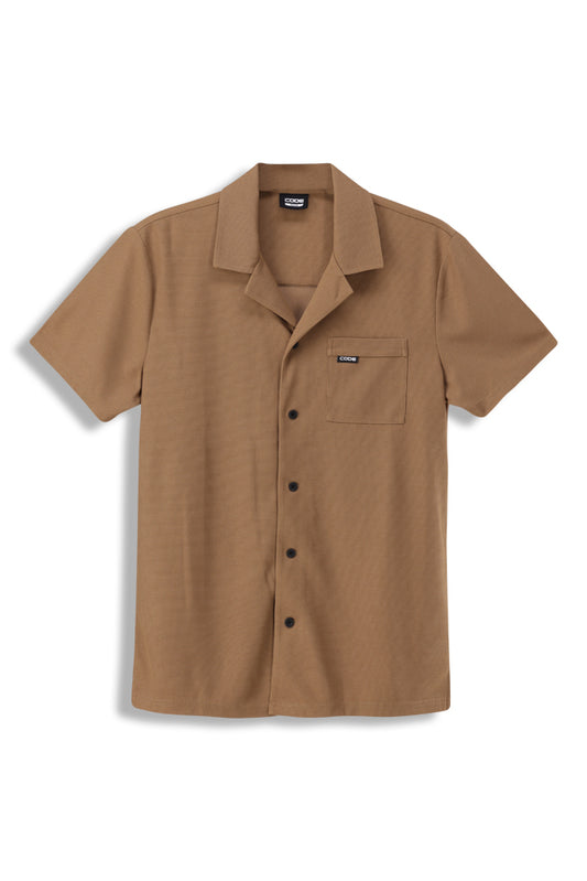 Knit Shirt _ 151910 _ Coffee