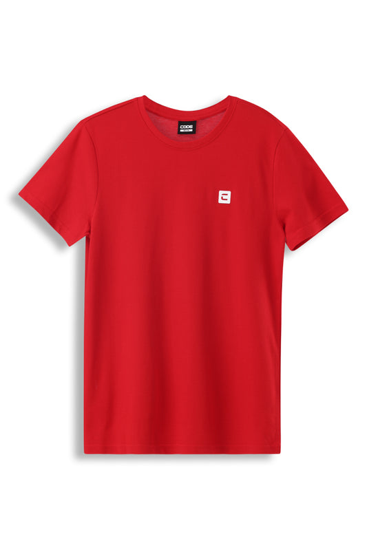 Basic T-Shirt _ 152061 _ Fire Red