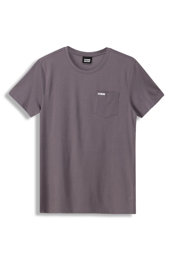 T-Shirt With Pocket _ 152064 _ Dark Grey