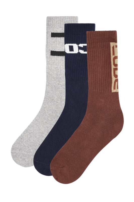 3-Pack Socks _ 152159 _ Cappuchino