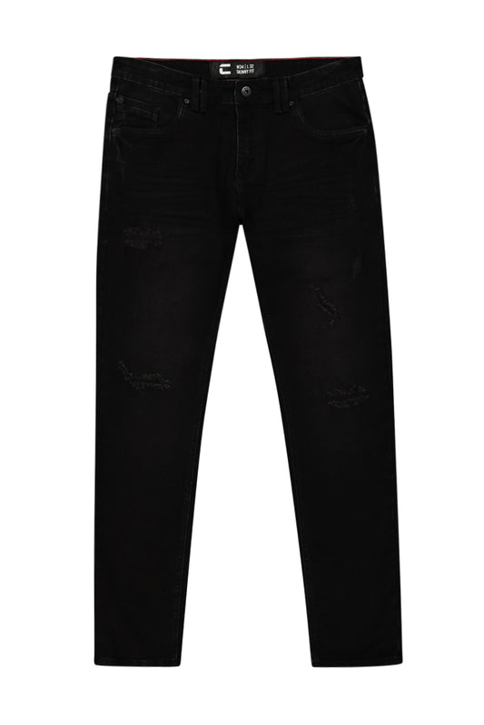 Fashion Ripped Jeans _ 152215 _ Black