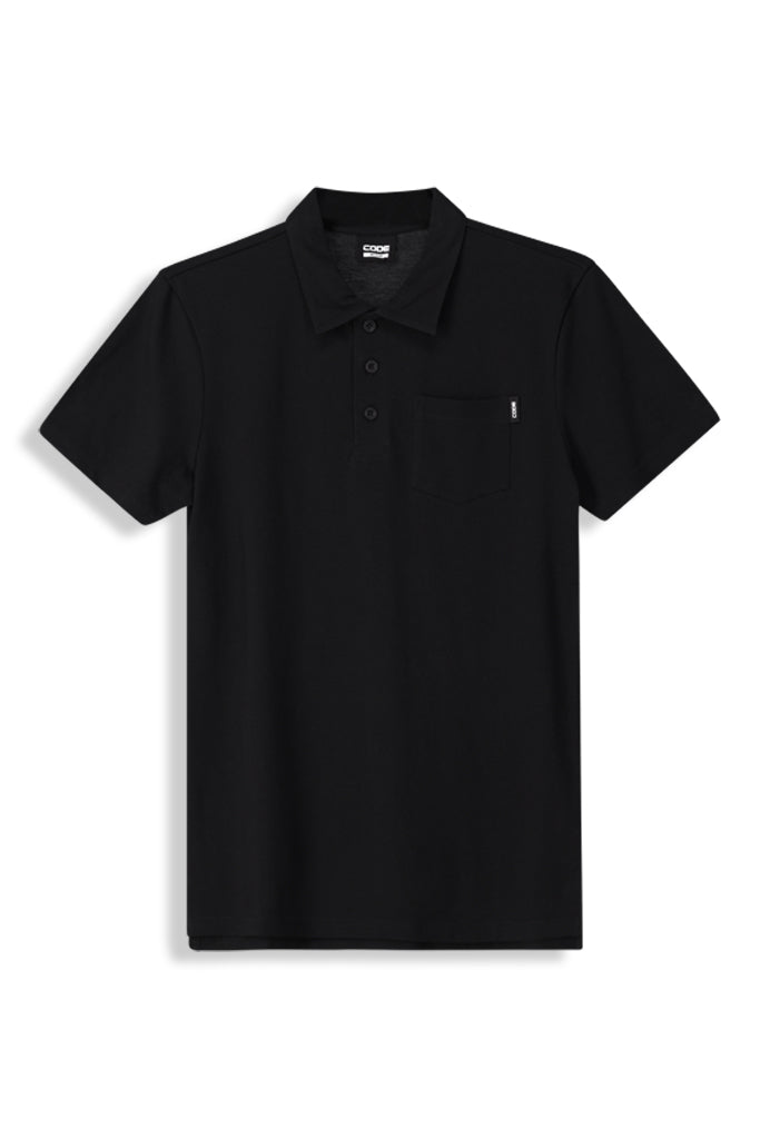 Golfer With Pocket _ 152221 _ Black