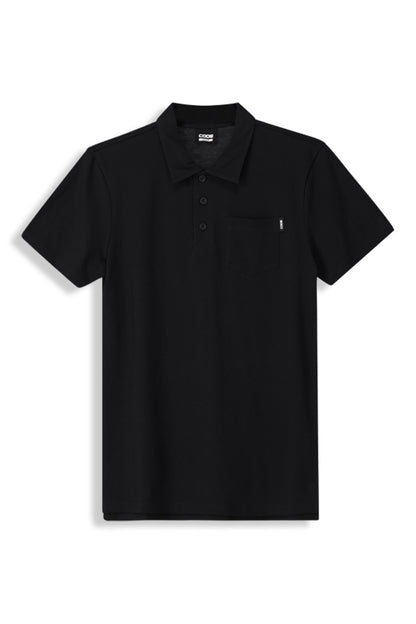 Golfer With Pocket _ 152221 _ Black