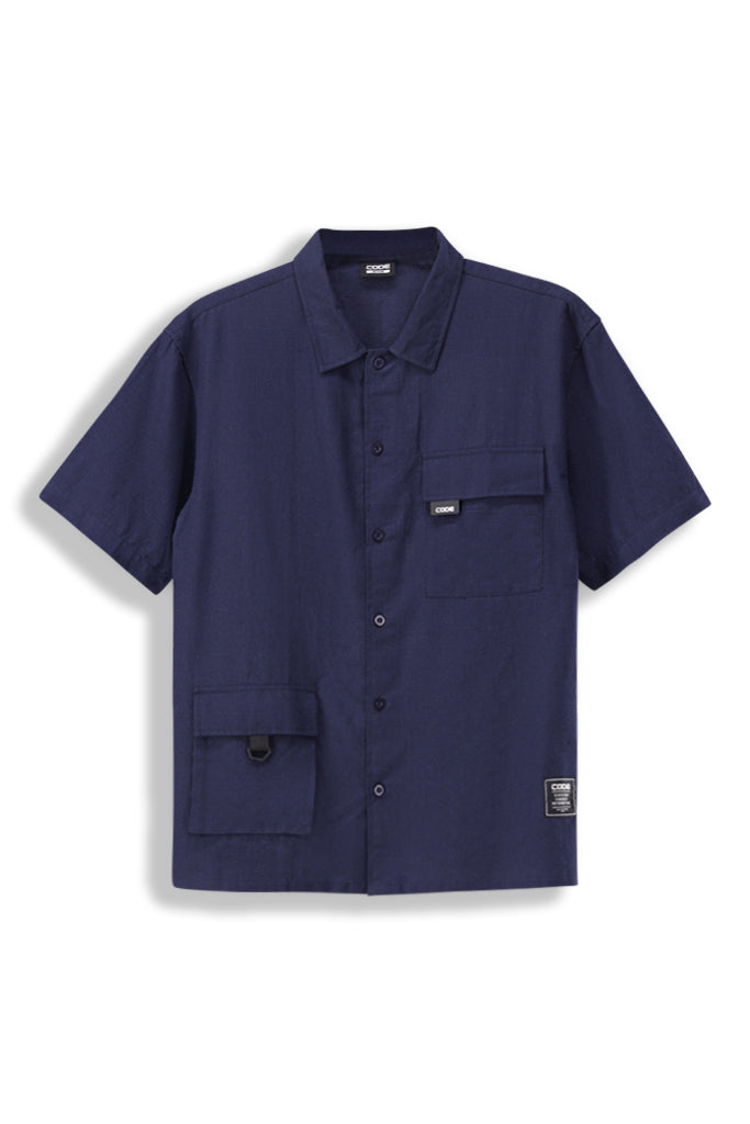 Utility Shirt _ 152304 _ Navy