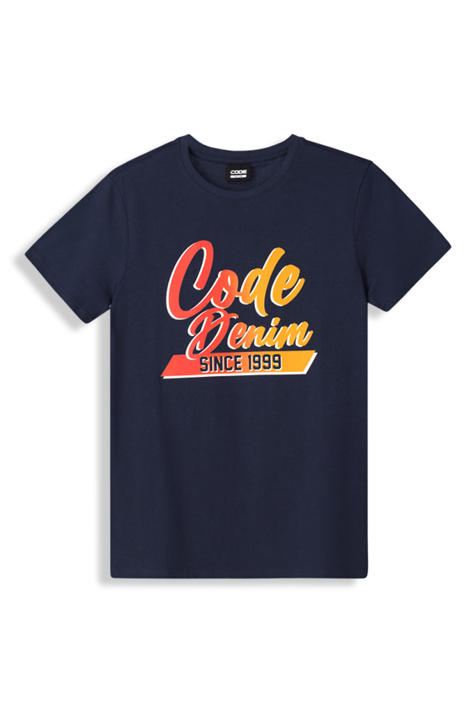 Graphic T-Shirt _ 152359 _ Navy