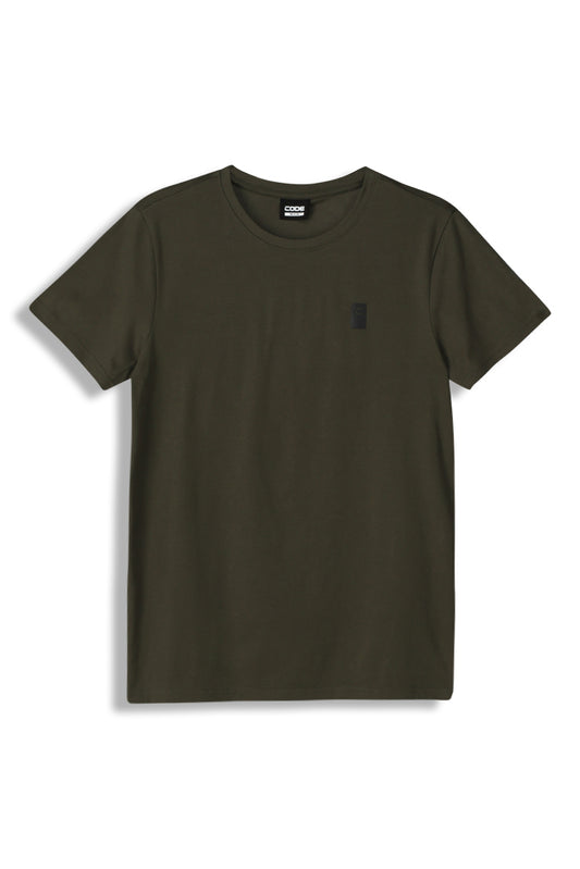 Crew Neck T-Shirt _ 152372 _ Fatigue