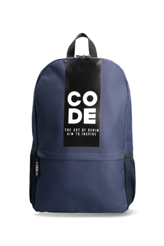 Branded Back Pack _ 152461 _ Navy