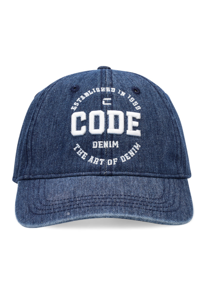 Denim Peak Cap _ 152472 _ Blue Denim