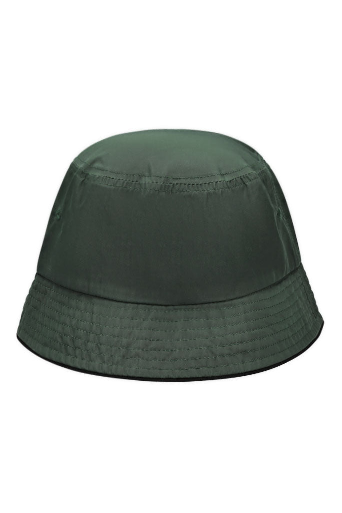 Toggle Bucket Hat _ 152479 _ Forest Green