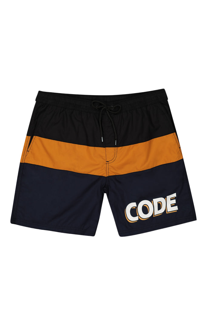 Pool Shorts _ 152509 _ Deep Mustard